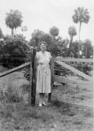 Mrs. Rawlings at her home in Cross Creek